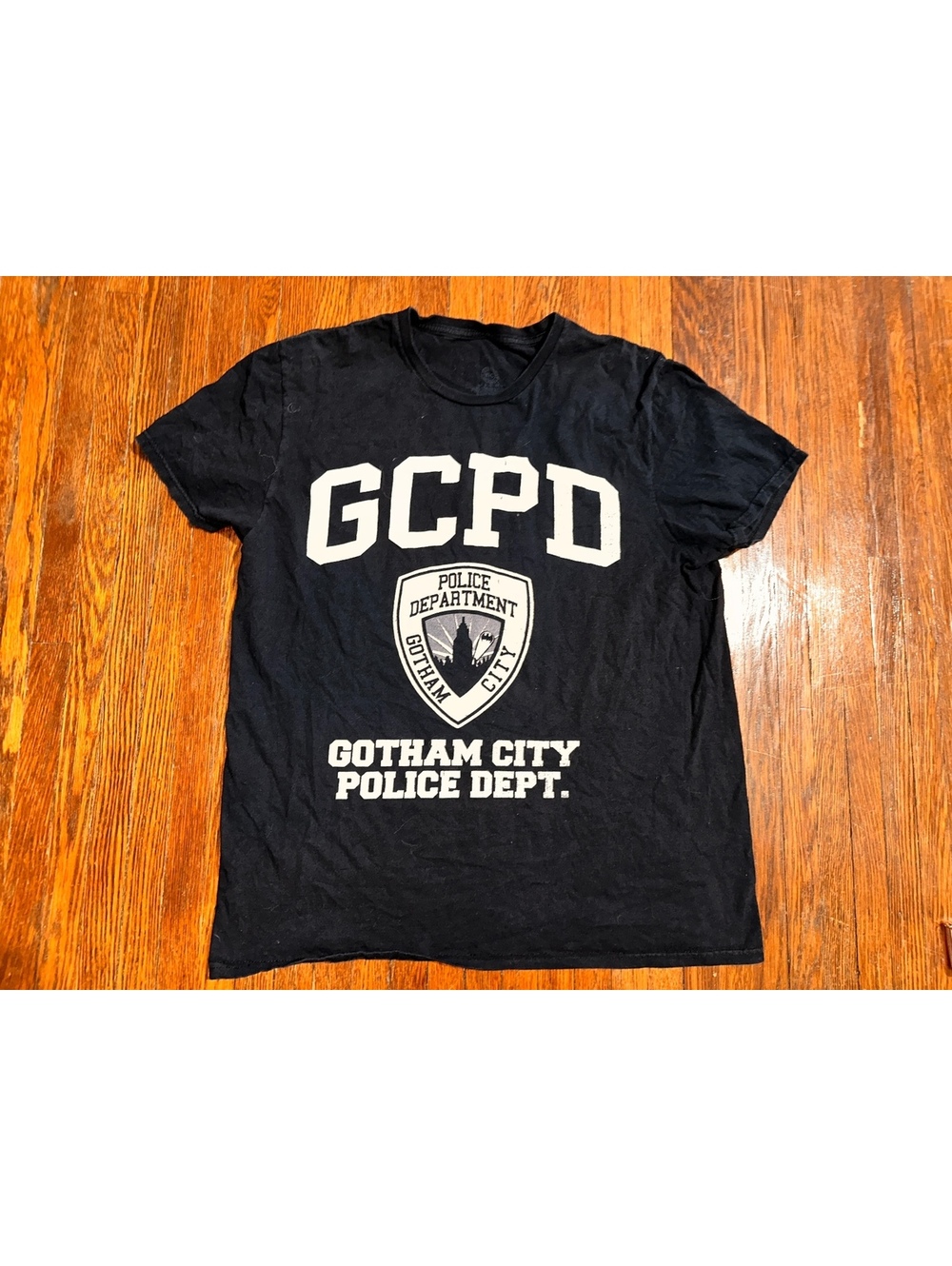Men’s Large Batman DC Comics GCPD Gotham City Police Department Shirt